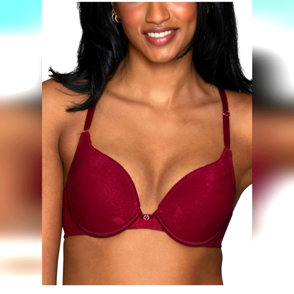 Vanity Fair Womens Ego Boost Add-a-Size Push Up Bra (+1 Cup Size) Size 38B